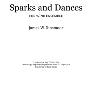 Sparks and Dances